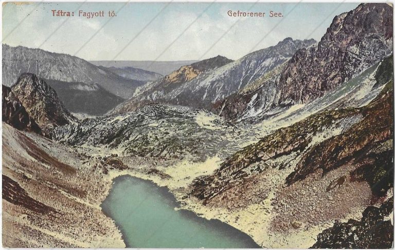 Zamrznuté pleso – 1912 – Samuel Foldeš