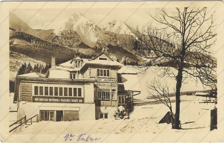 Ždiar, Javorinka (1932-40; Fototypia)