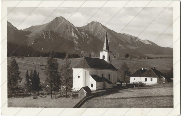 Ždiar, kostol (1946-47; RCR)