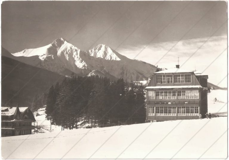 Ždiar, reštaurácia a ubytovňa Protéžka – VPL – 1963