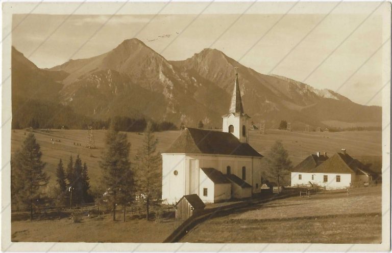 Ždiar, rímsko-katolický kostol (Koštial; 1947)