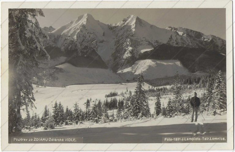Ždiarska vidla a Havran (Lamplota; cca 1930)