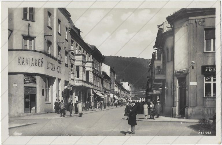 Žilina (1933; Pavel Osuský, papiernictvo, Žilina, Finančnypalac.)