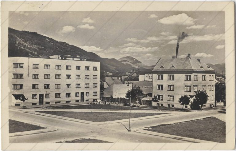 Žilina, Štefánikovo námestie (1946; Slovakotour) a