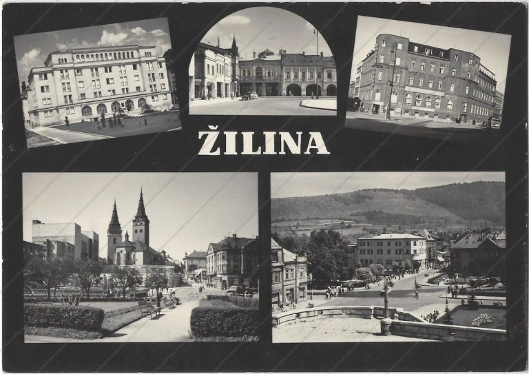 Žilina, koláž (1960-70; SVPL)