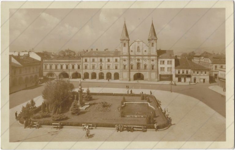 Žilina námestie slobody (1949; Kriváň)