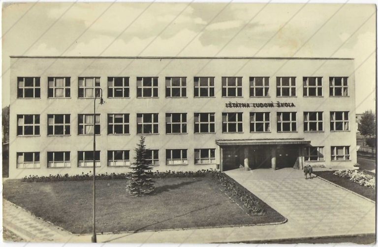 Žilina, št. ľudová škola – Tvar (1949-50)
