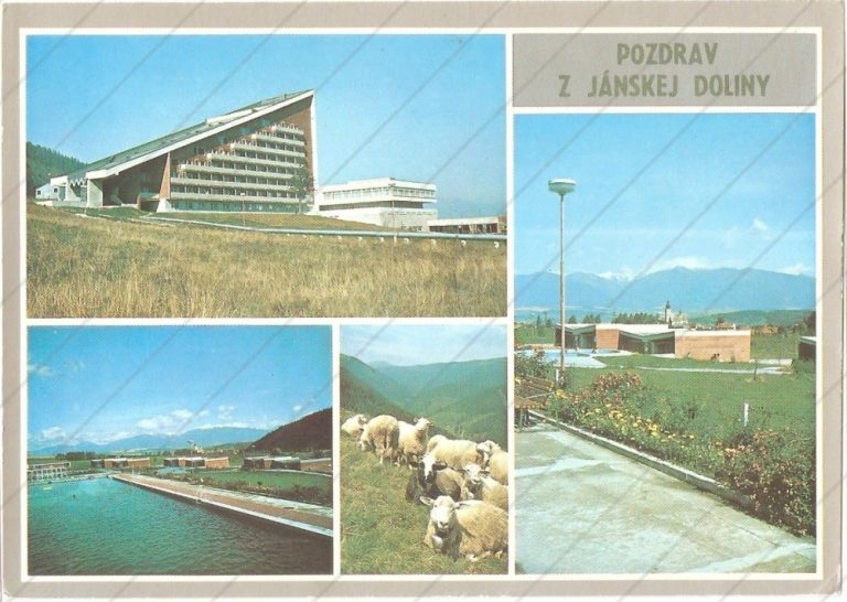 Zotavovňa ROH Máj, Nízke Tatry – Press Foto Bratislava – prešla poštou, so známkou
