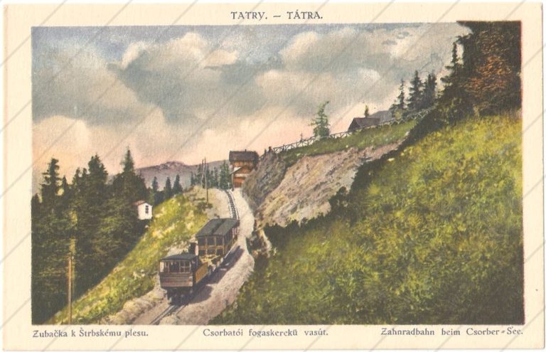 Zubačka k Štrbskému plesu (1922) – Földeš Samuel – Prešov, Komárno