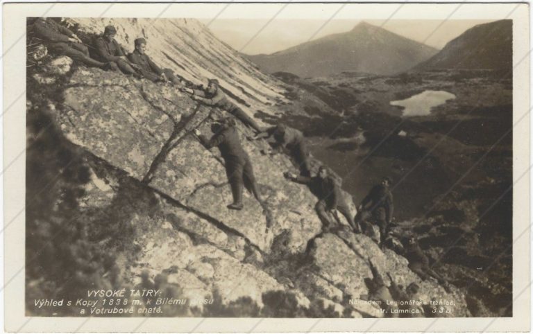 z Belianskej kopy, vojenské cvičenie (Legiotržnica; 1927-32)