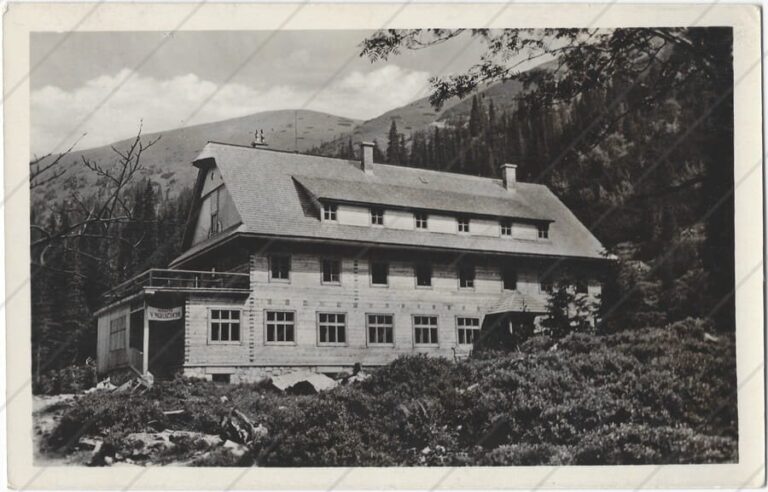 Ťatliakova chata (1950; Tatran) a