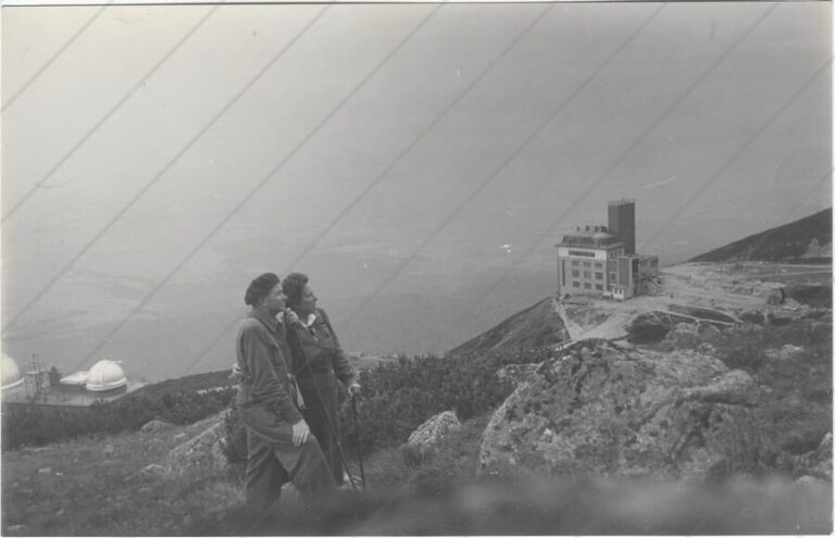 Vypustené Skalnaté pleso (júl 1954) a
